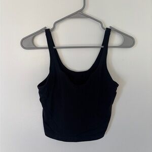Lululemon Align Black Tank Top with Built In Sports Bra